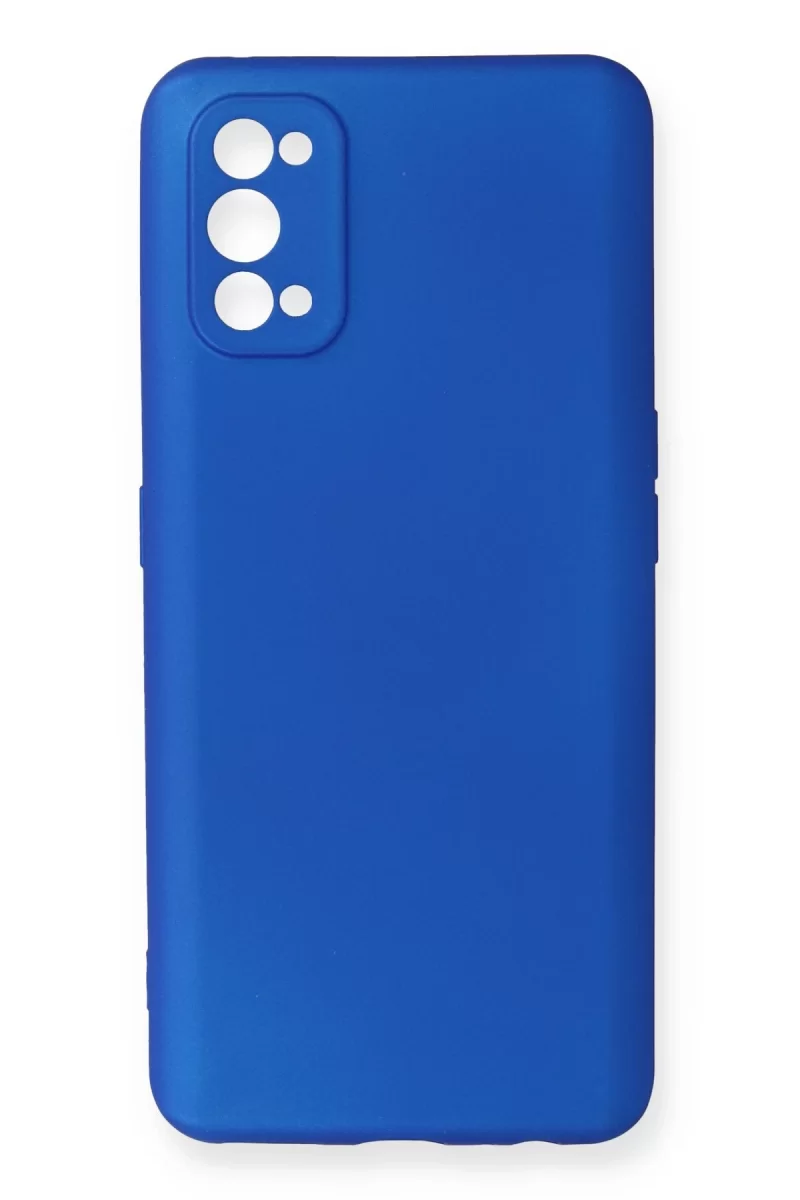 Newface Realme 7 Pro Kılıf First Silikon - Mavi