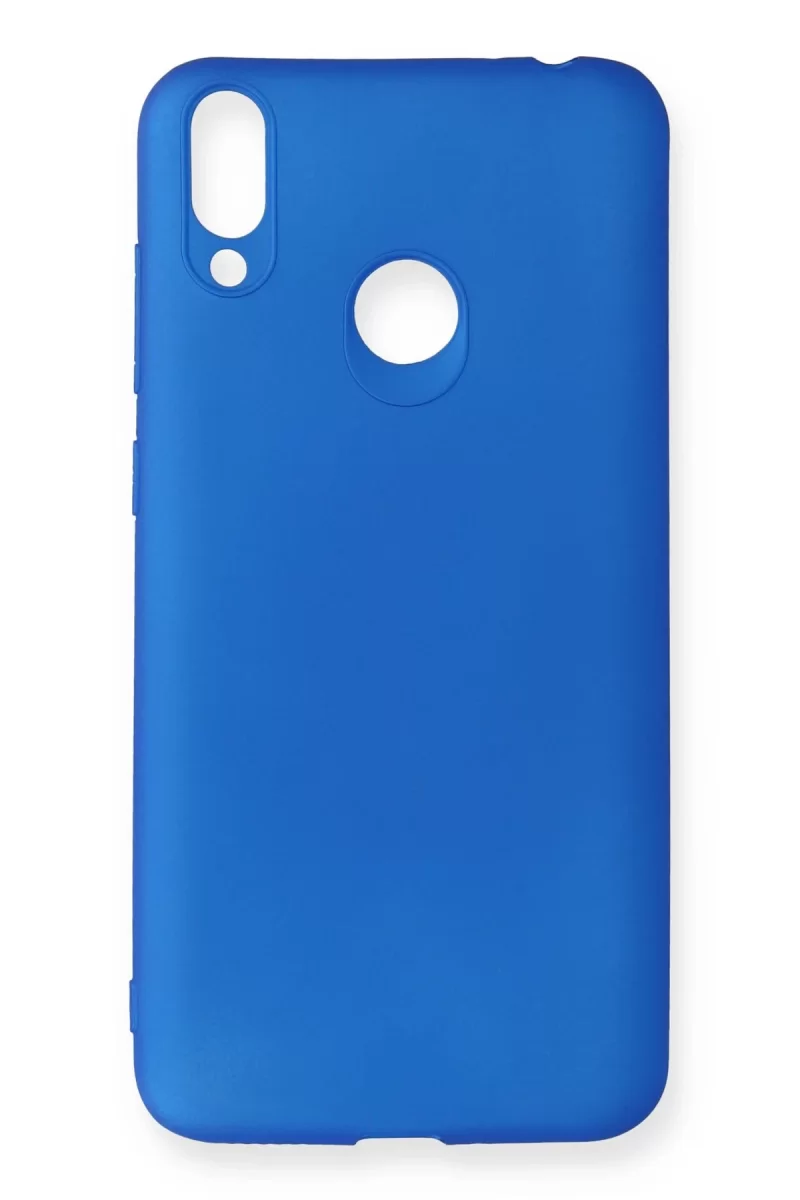 Newface Huawei Honor 8C Kılıf First Silikon - Mavi