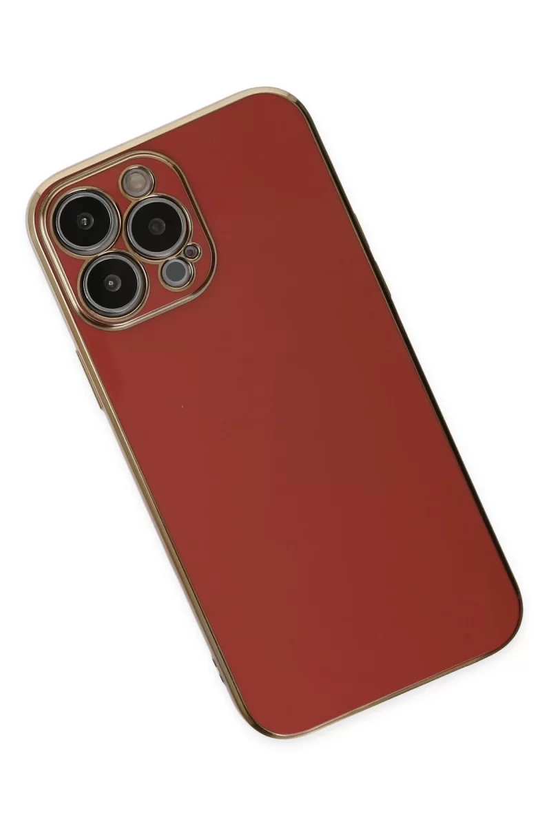 Newface Apple iPhone 14 Pro Kılıf Volet Silikon - Kırmızı