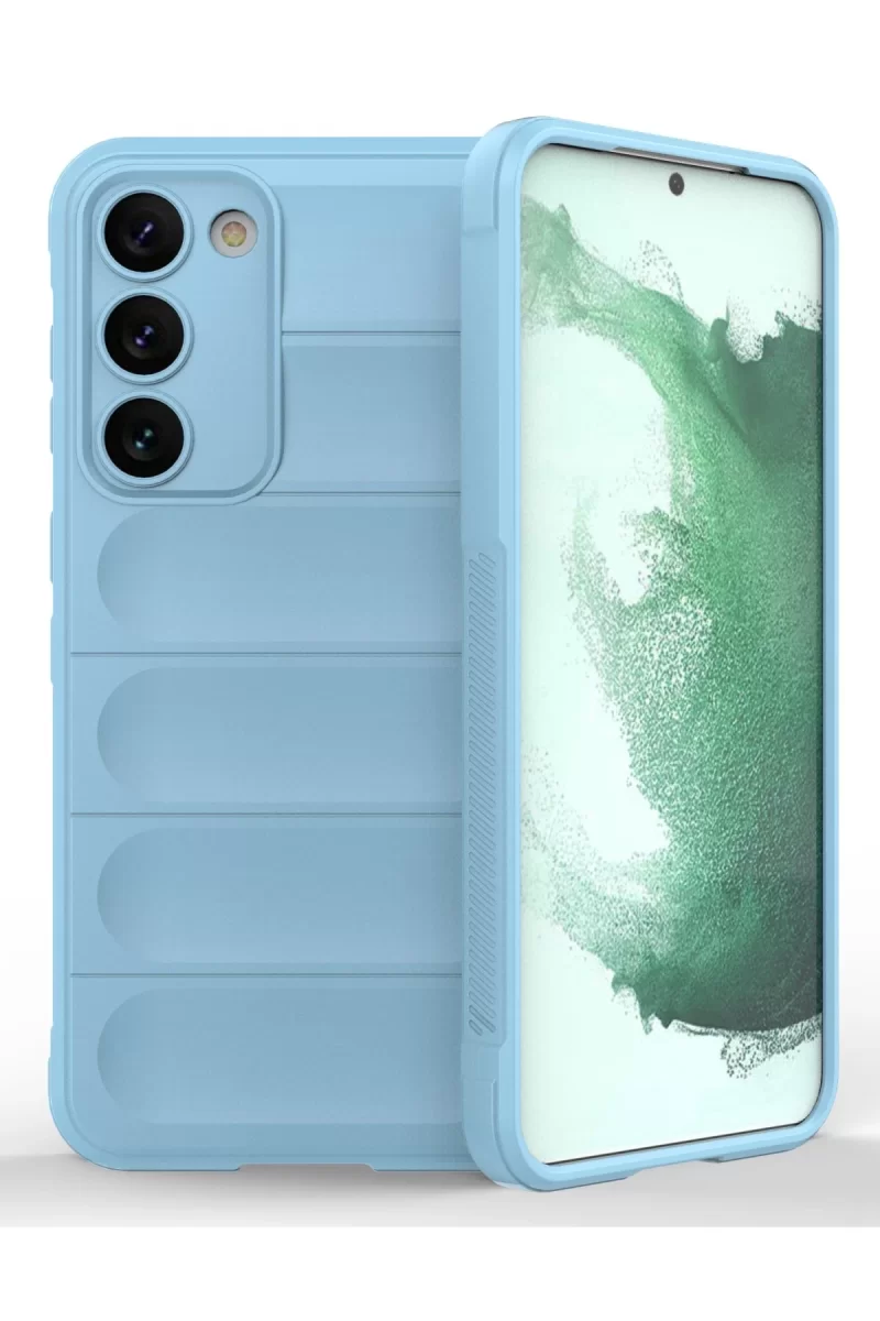 Newface Samsung Galaxy S23 Plus Kılıf Optimum Silikon - Sky Blue