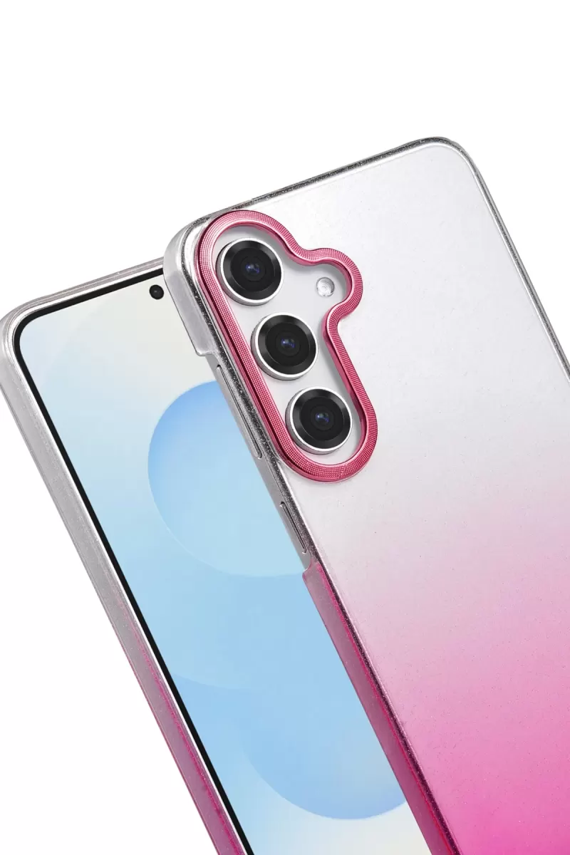 Newface Samsung Galaxy A15 4G Glossy Kapak - Mavi