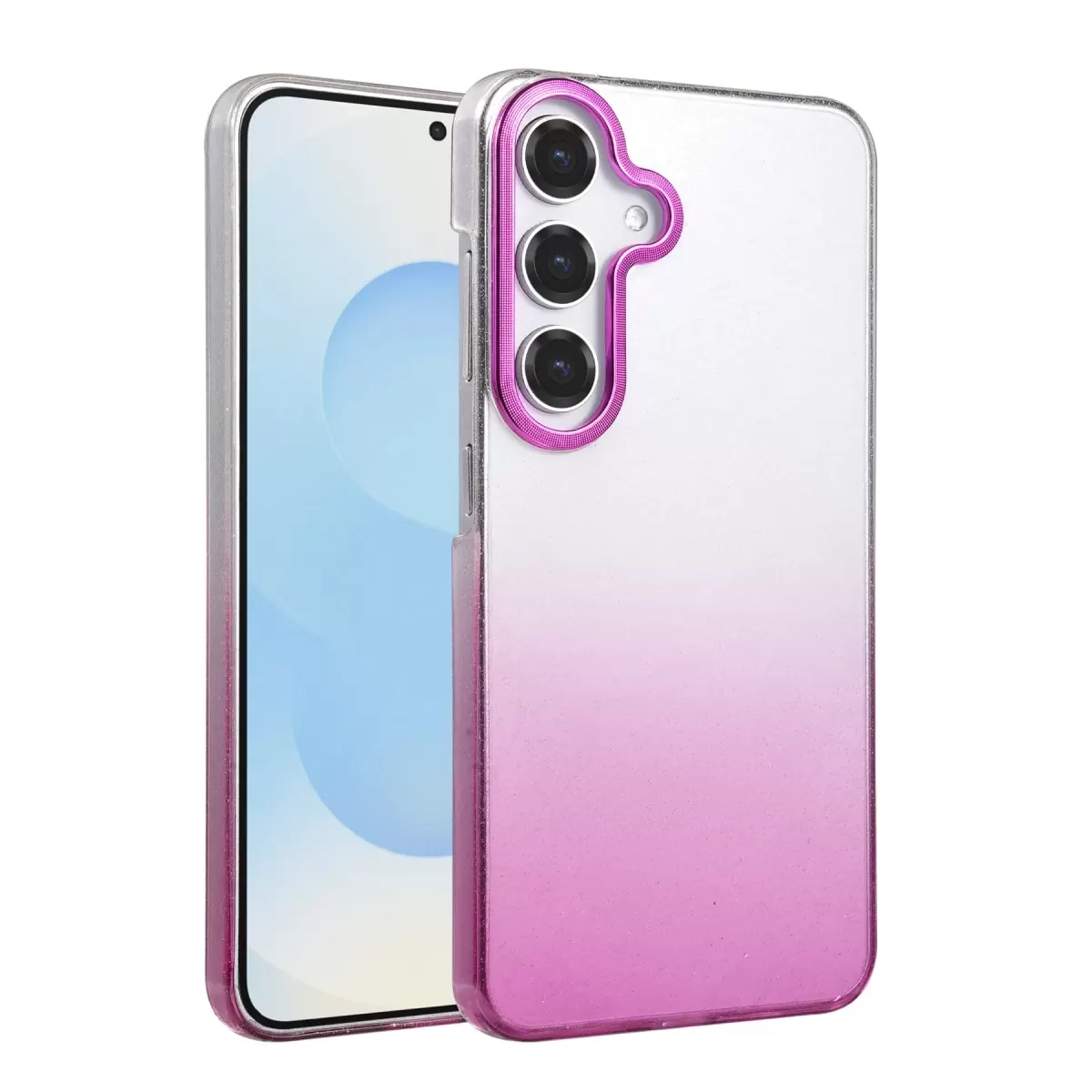 Newface Samsung Galaxy A15 4G Glossy Kapak - Mor