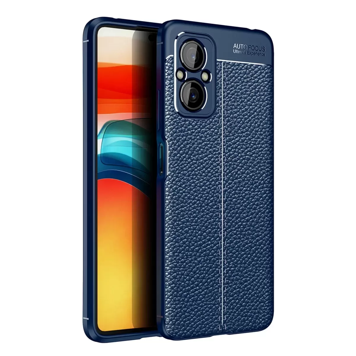 Newface Xiaomi Poco M5 Kılıf Auto Focus Kapak - Lacivert