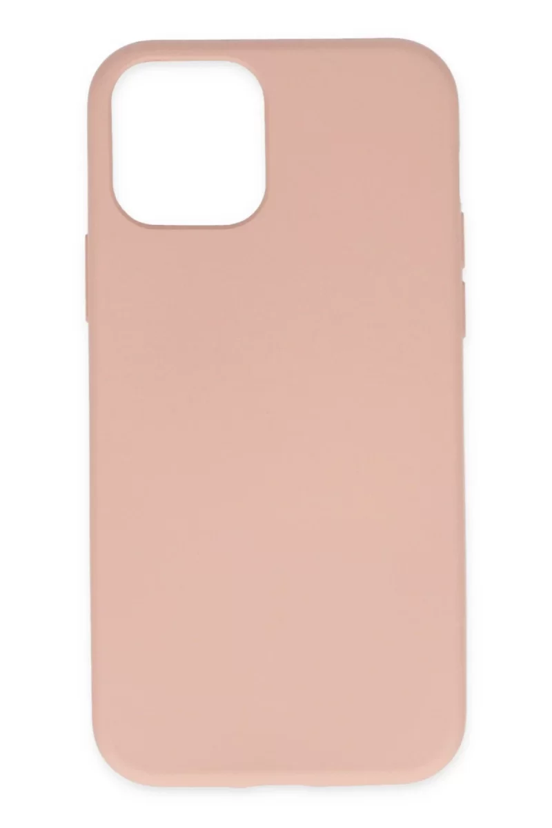 Newface Apple iPhone 11 Pro Kılıf Nano içi Kadife Silikon - Pudra