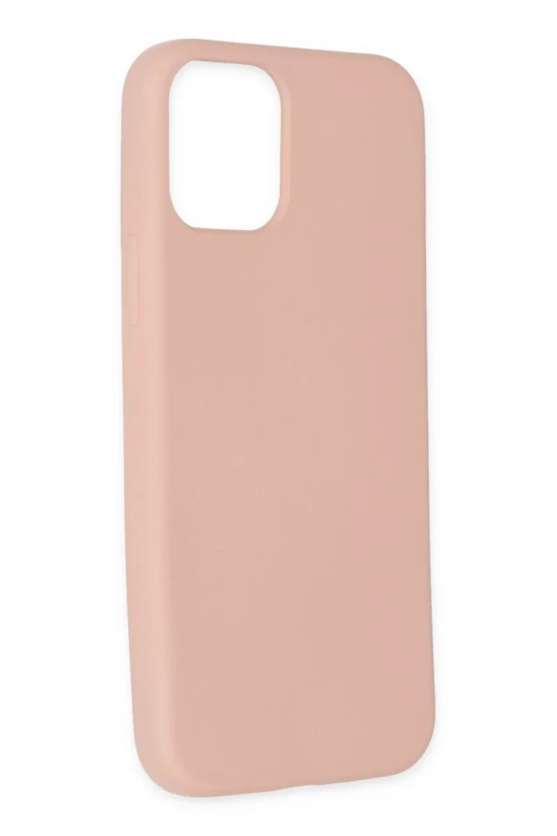 Newface Apple iPhone 11 Pro Kılıf Nano içi Kadife Silikon - Pudra