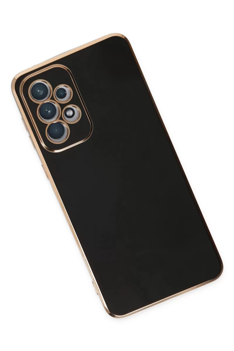 Newface Samsung Galaxy A73 5G Kılıf Volet Silikon - Siyah