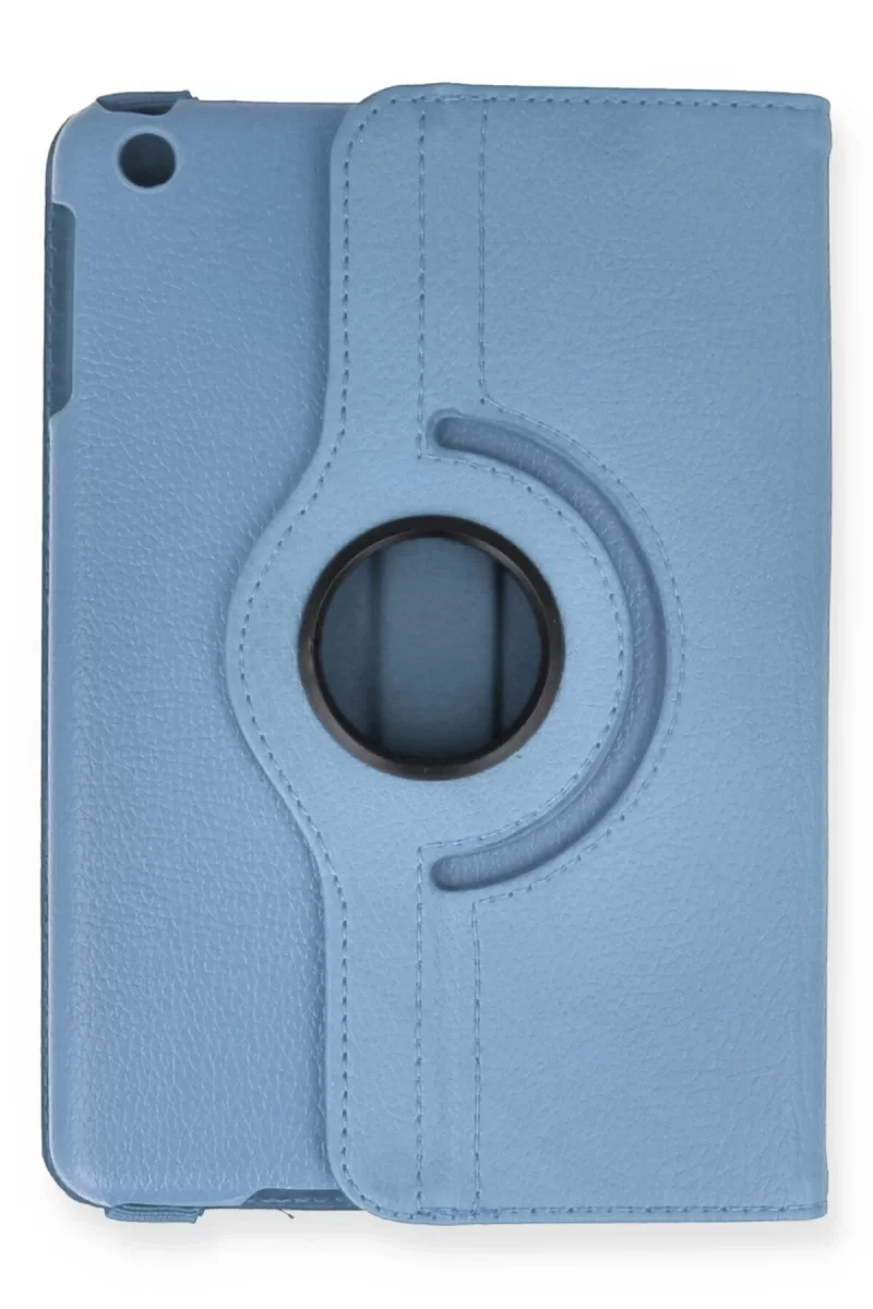Newface Apple iPad Mini 1 Kılıf 360 Tablet Deri Kılıf - Turkuaz
