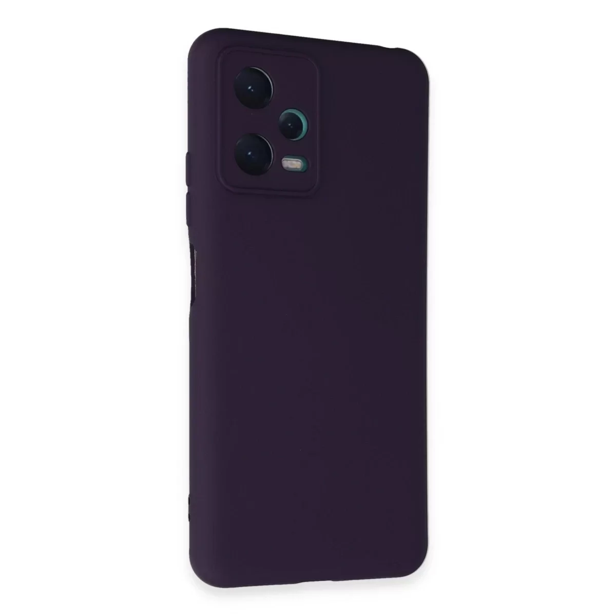 Newface Xiaomi Redmi Note 12 5G Kılıf Nano içi Kadife Silikon - Mor