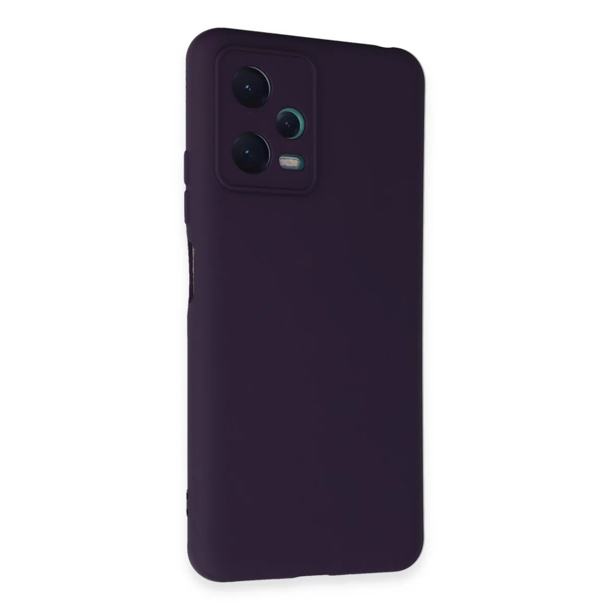 Newface Xiaomi Redmi Note 12 5G Kılıf Nano içi Kadife Silikon - Mor