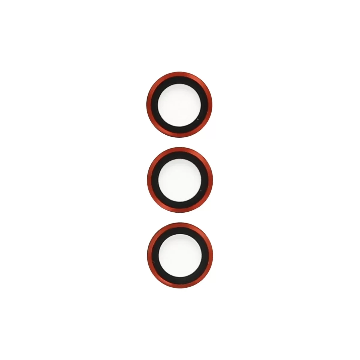 Newface Samsung Galaxy S23 Metal Kamera Lens - Kırmızı