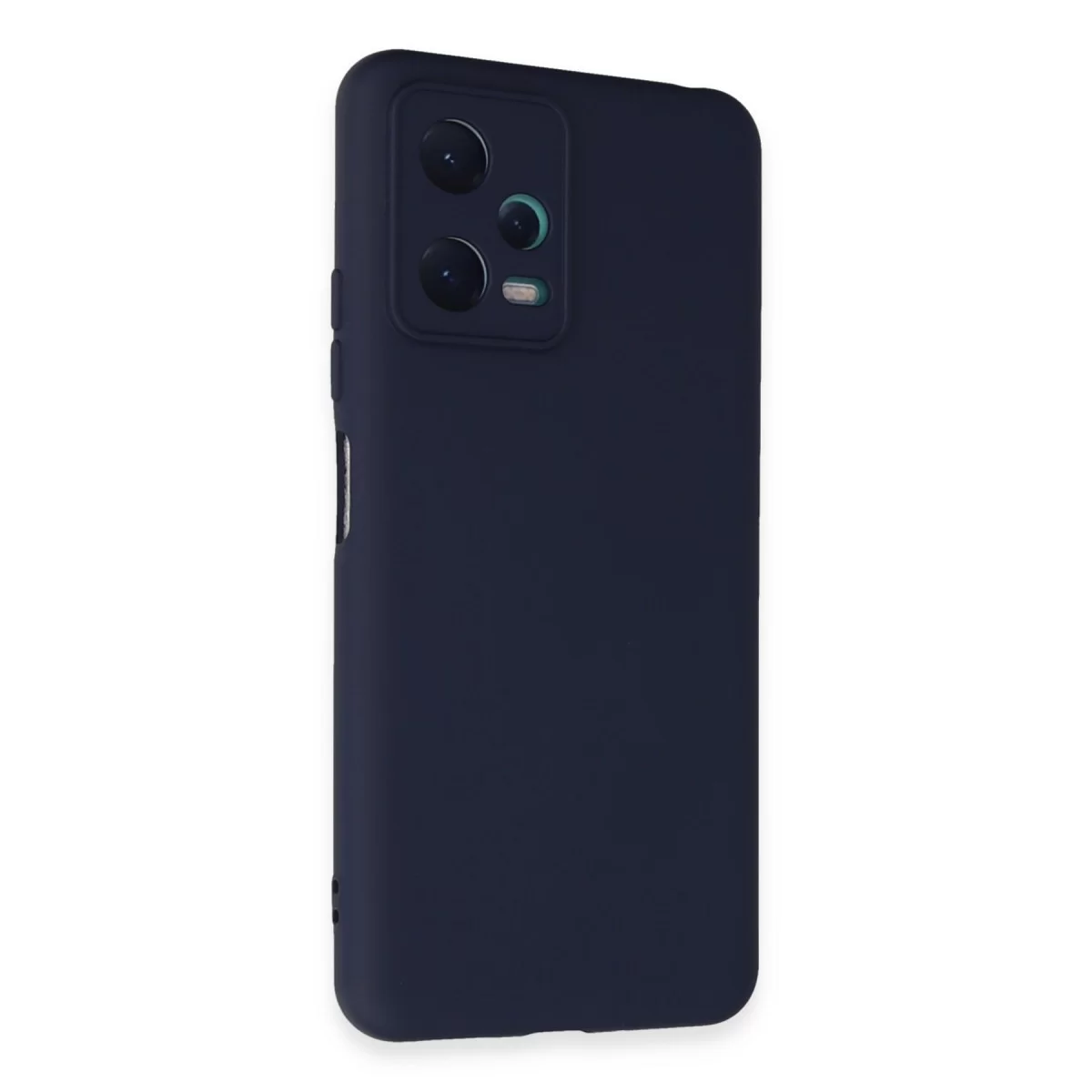 Newface Xiaomi Redmi Note 12 5G Kılıf Nano içi Kadife Silikon - Lacivert