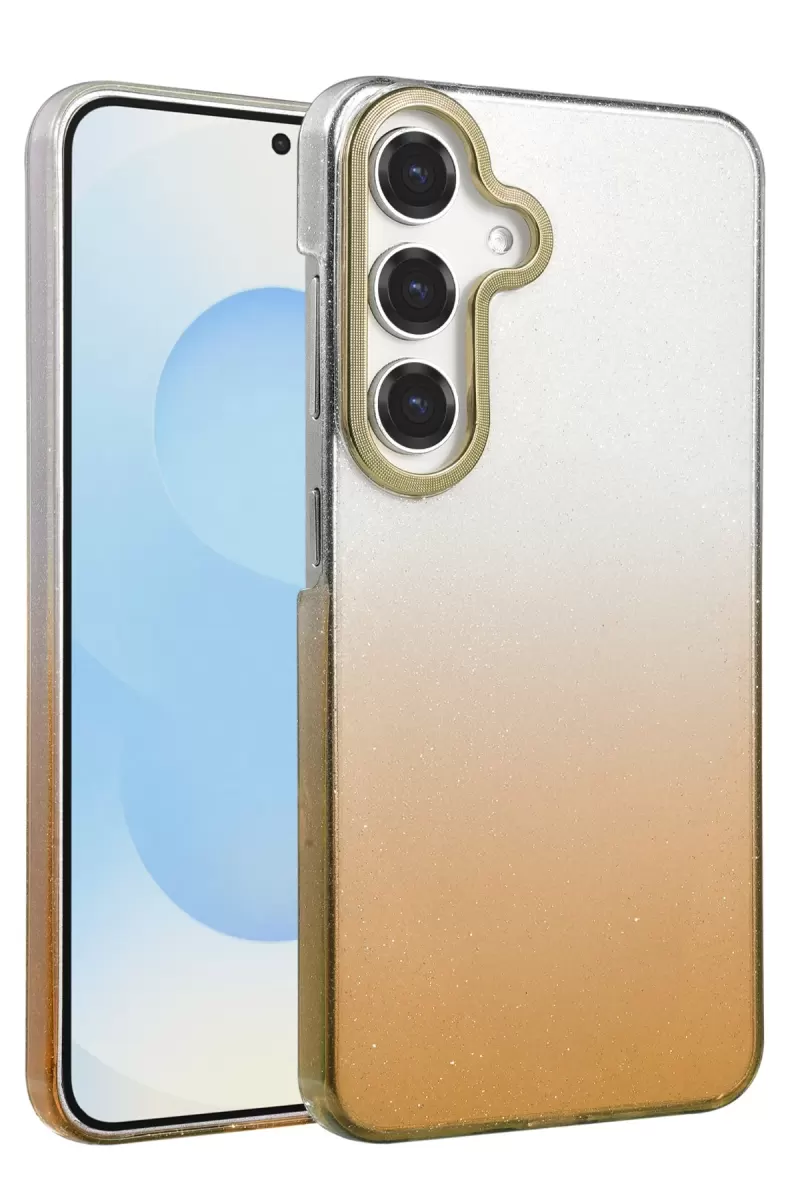 Newface Samsung Galaxy A25 5G Glossy Kapak - Çöl Titanyum