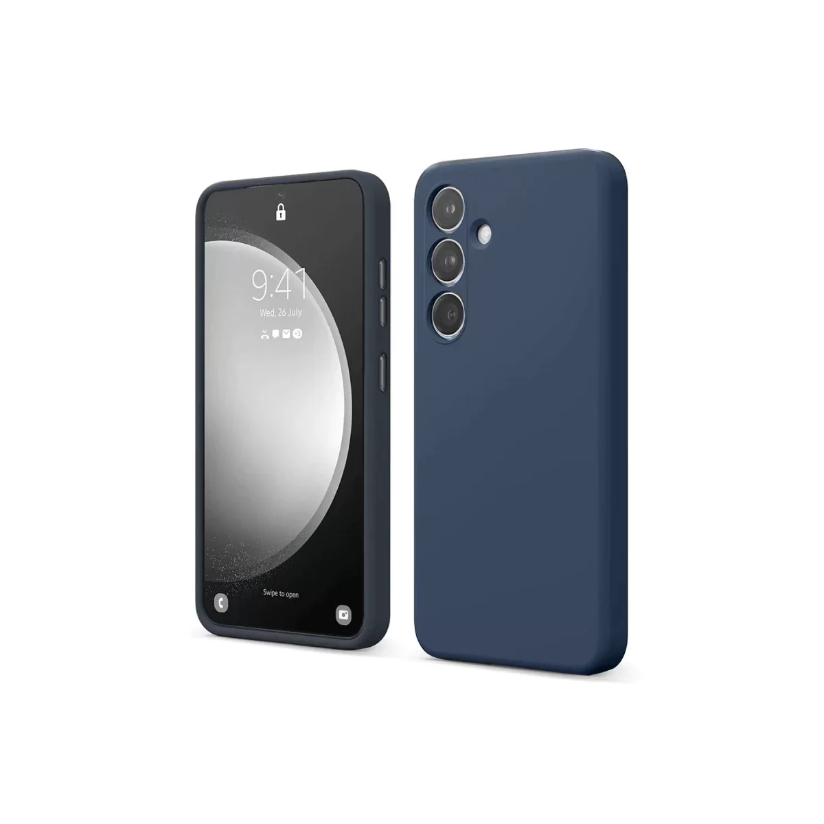 Newface Samsung Galaxy A14 4G Kılıf First Silikon - Lacivert