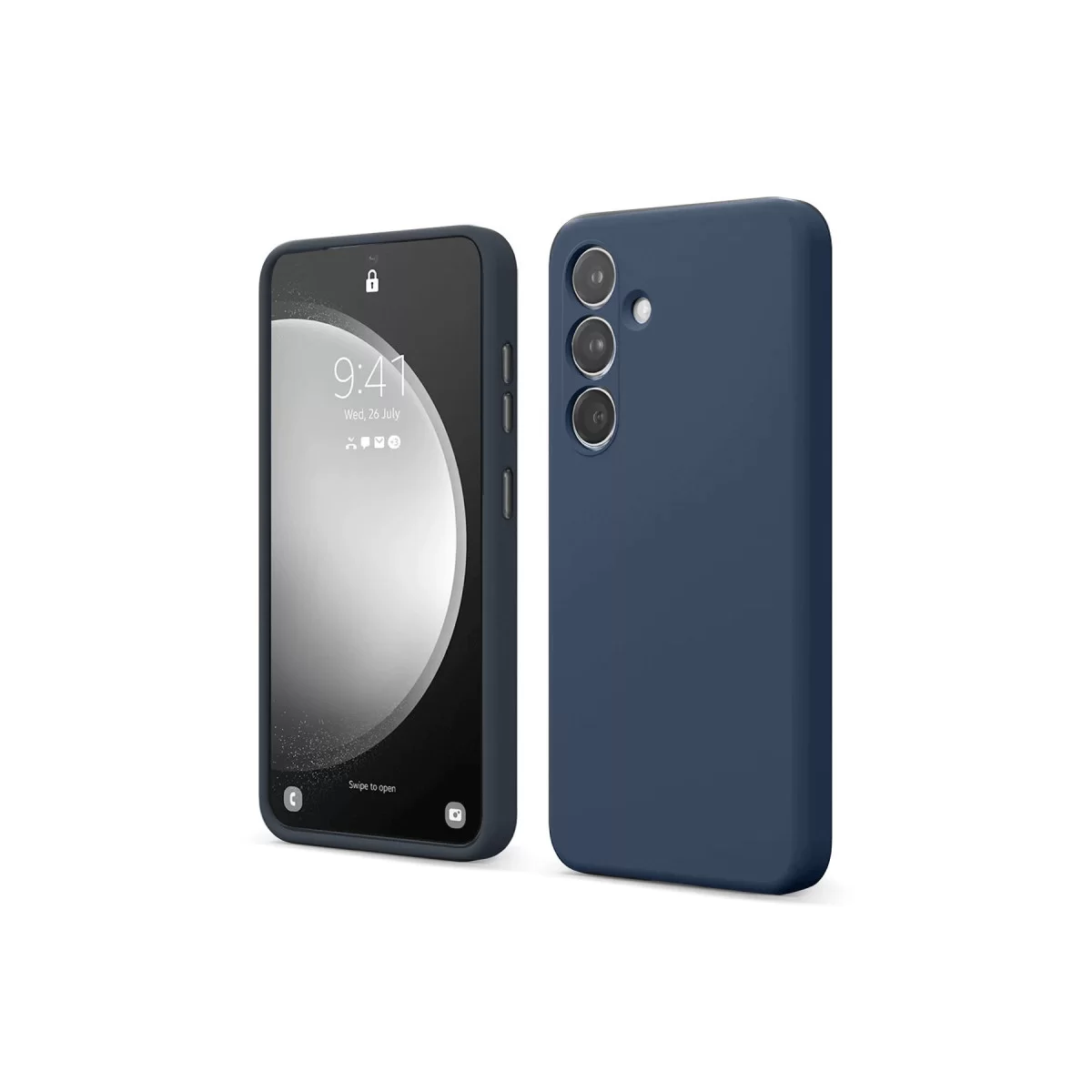Newface Samsung Galaxy A14 4G Kılıf First Silikon - Lacivert