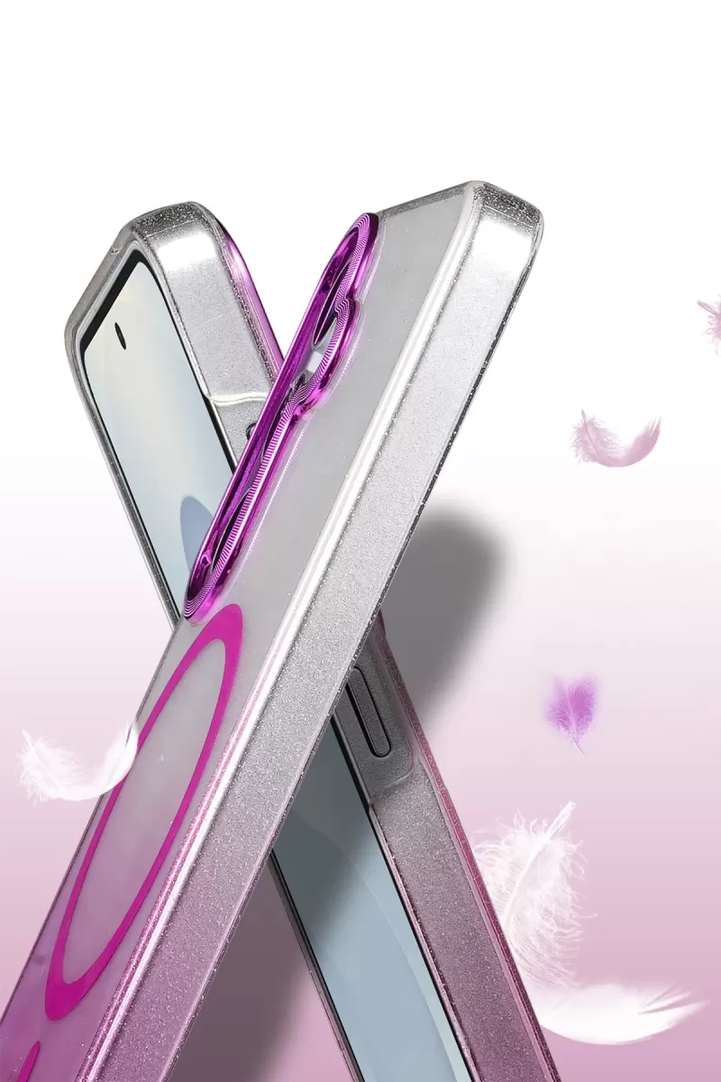 Newface Samsung Galaxy S25 Glossy Magsafe Kapak - Siyah
