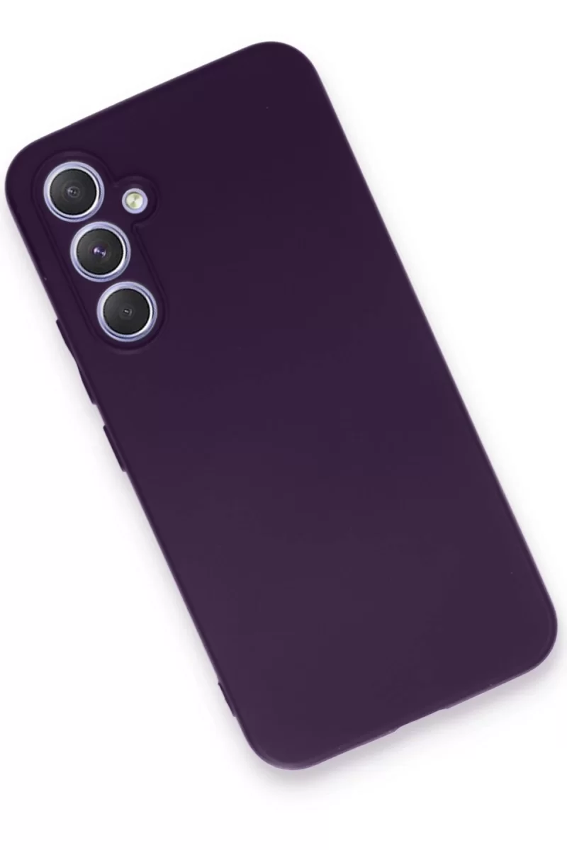 Newface Samsung Galaxy A54 5G Kılıf First Silikon - Mor