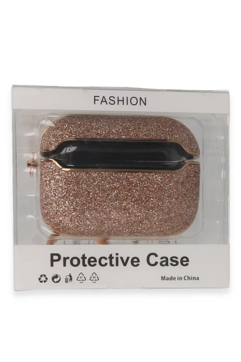 Newface Apple Airpods Pro 2 (2.nesil) Spell Simli Kılıf - Rose Gold