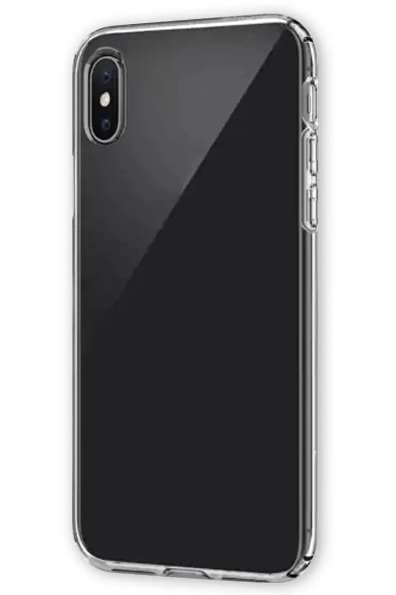 Newface Apple iPhone X Kılıf Lüx Şeffaf Silikon