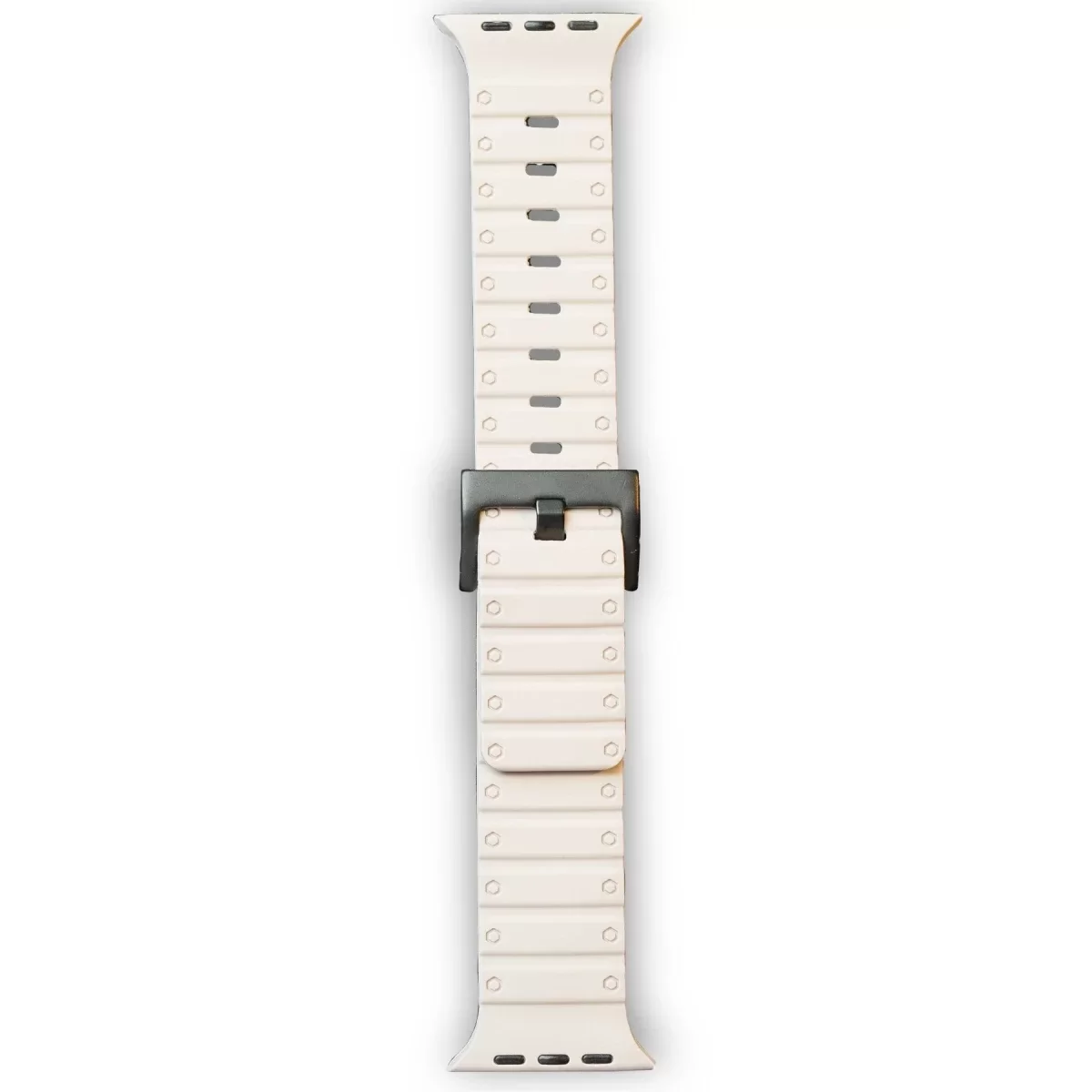 Newface Apple Watch 42mm Magnus Mıknatıslı Silikon Kordon - Yıldız Işığı