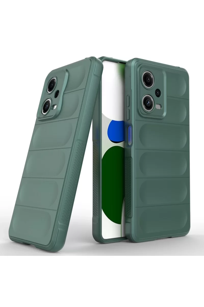Newface Xiaomi Poco X5 5G Kılıf Optimum Silikon - Koyu Yeşil