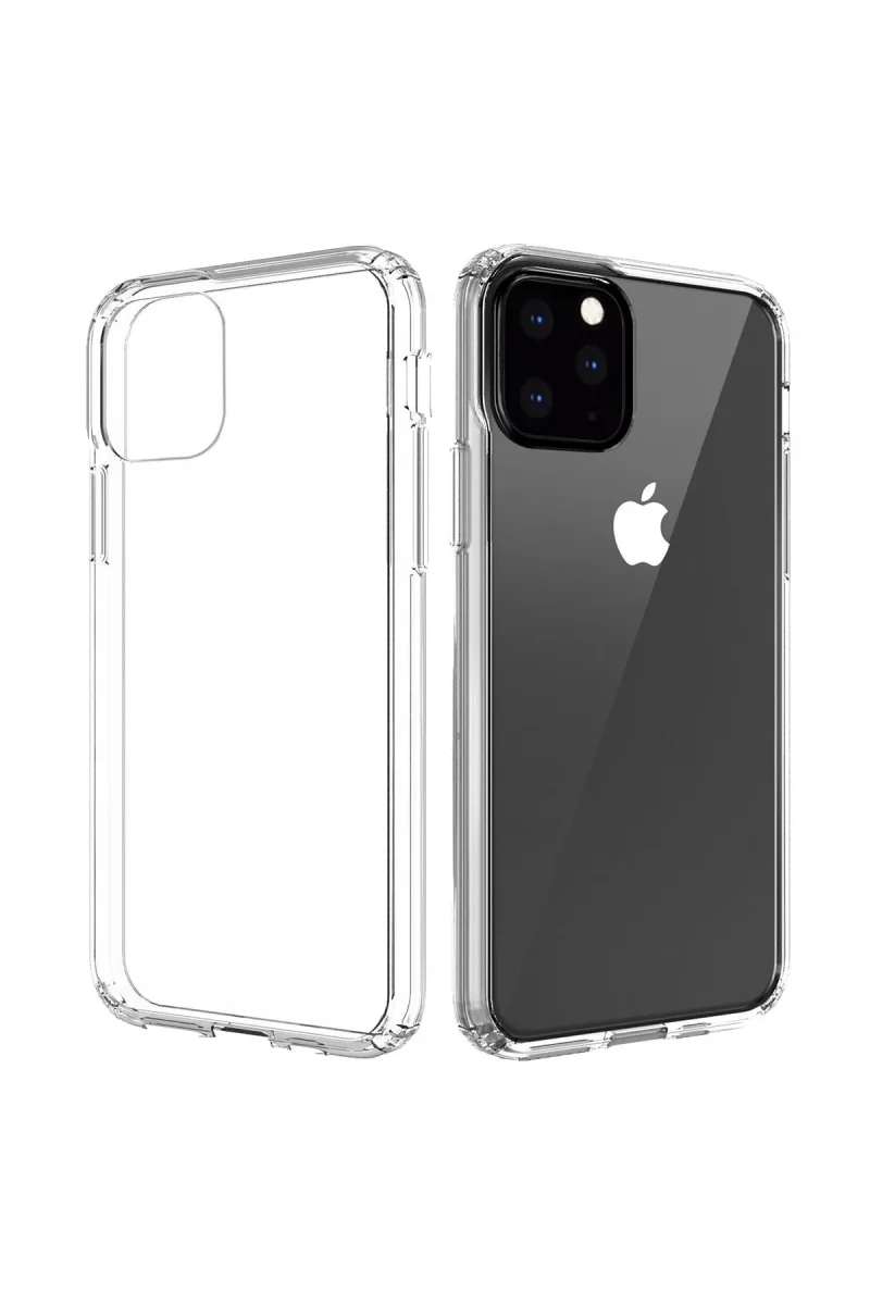 Newface Apple iPhone 11 Pro Max Kılıf Lüx Şeffaf Silikon