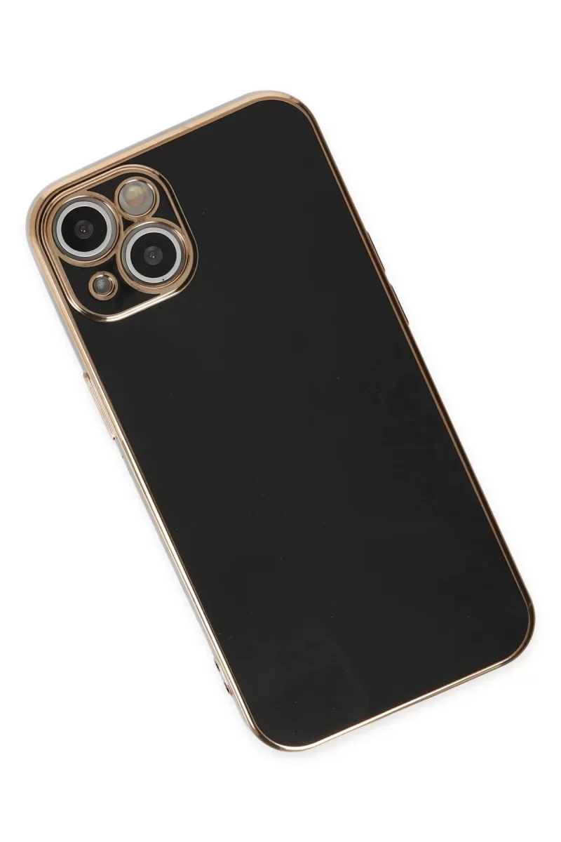 Newface Apple iPhone 14 Kılıf Volet Silikon - Siyah