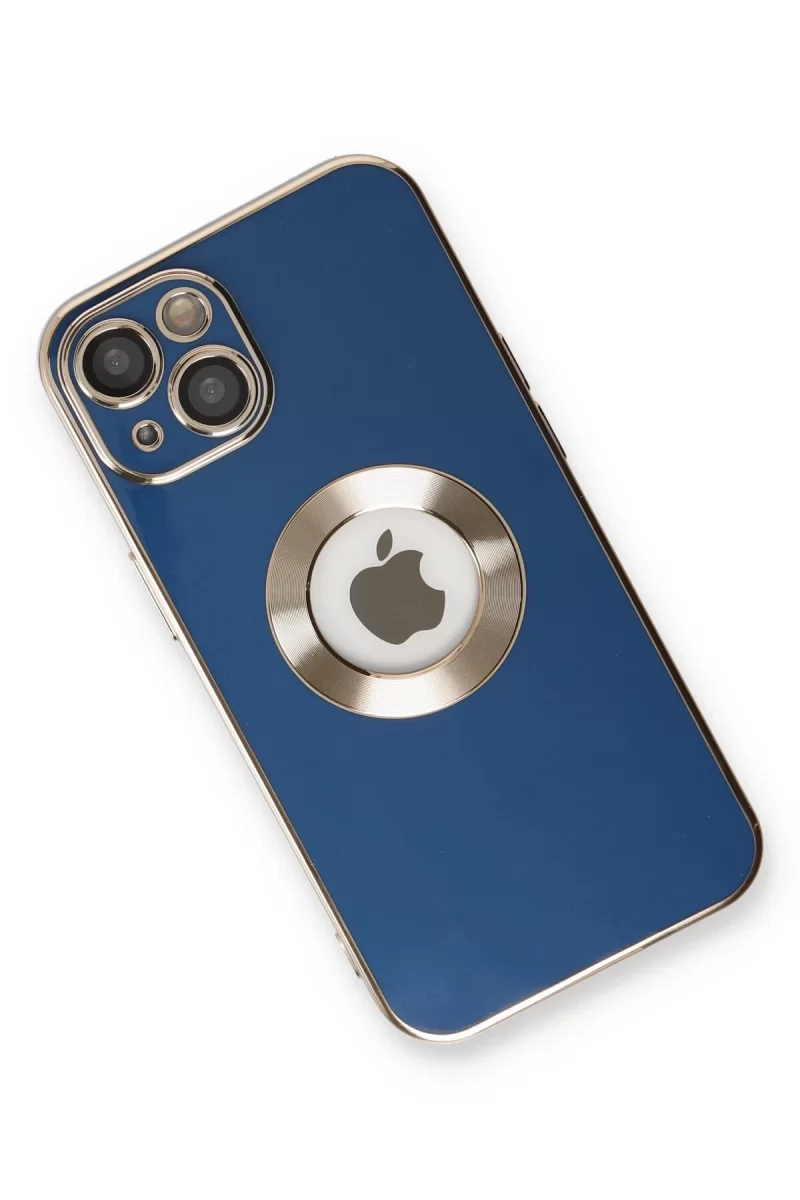 Newface Apple iPhone 14 Plus Kılıf Store Silikon - Mavi