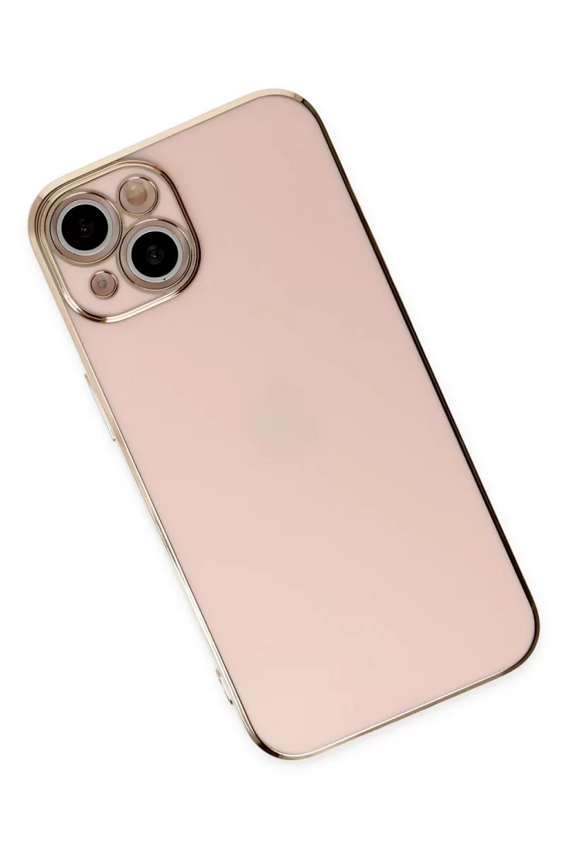 Newface Apple iPhone 14 Kılıf Volet Silikon - Pembe