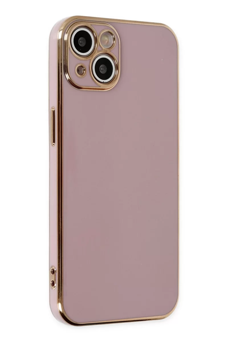 Newface Apple iPhone 14 Kılıf Volet Silikon - Mor