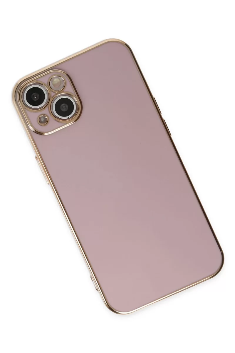 Newface Apple iPhone 14 Kılıf Volet Silikon - Mor