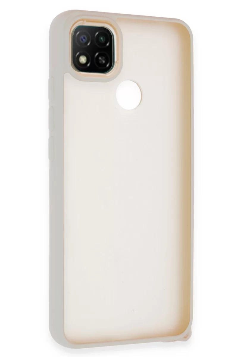 Newface Xiaomi Redmi 9C Kılıf Elegant Kapak - Pudra