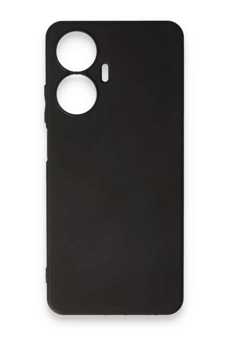 Newface Realme C55 Kılıf First Silikon - Siyah
