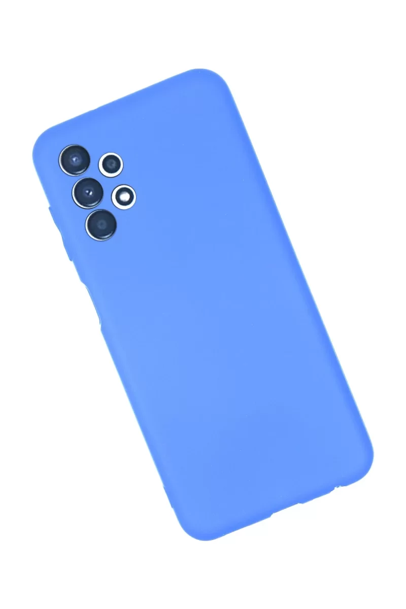 Newface Samsung Galaxy A13 4G Kılıf First Silikon - Mavi