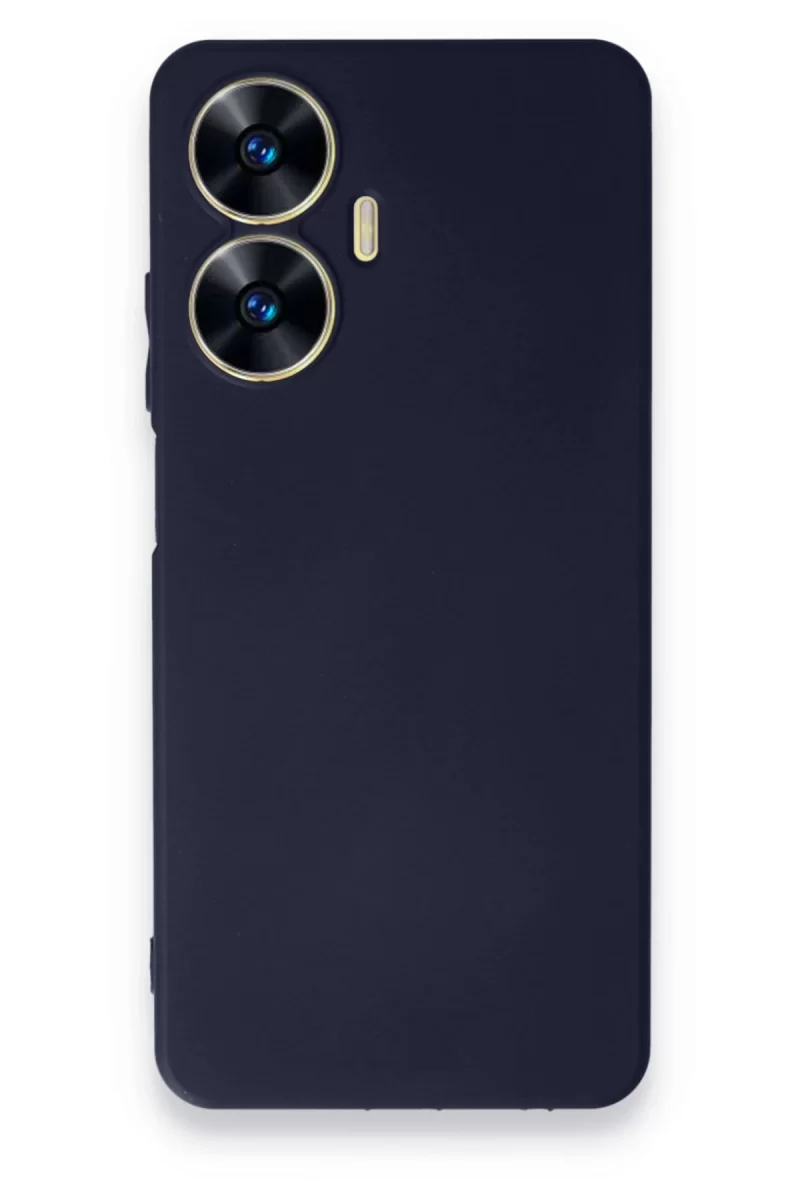 Newface Realme C55 Kılıf First Silikon - Lacivert