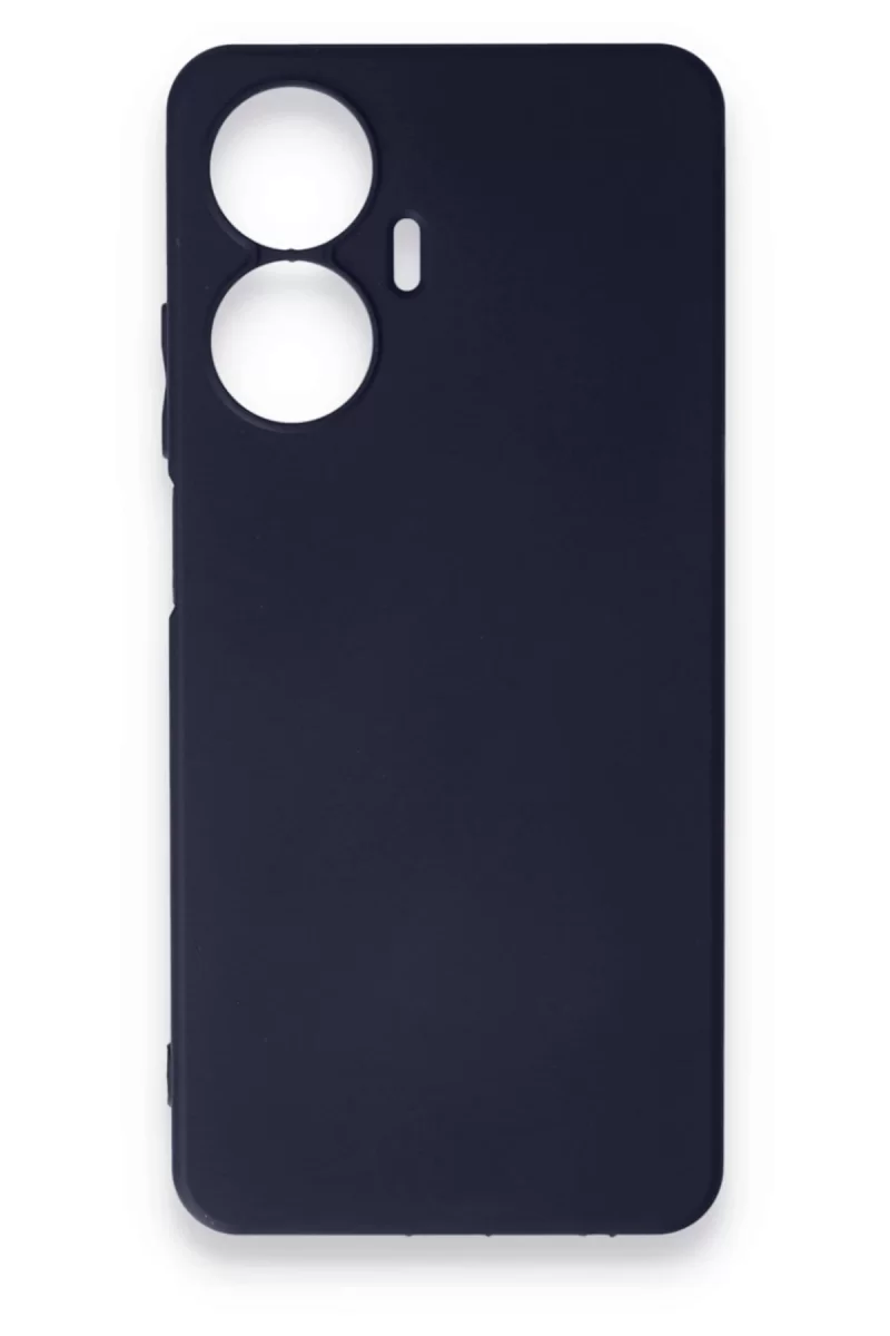 Newface Realme C55 Kılıf First Silikon - Lacivert