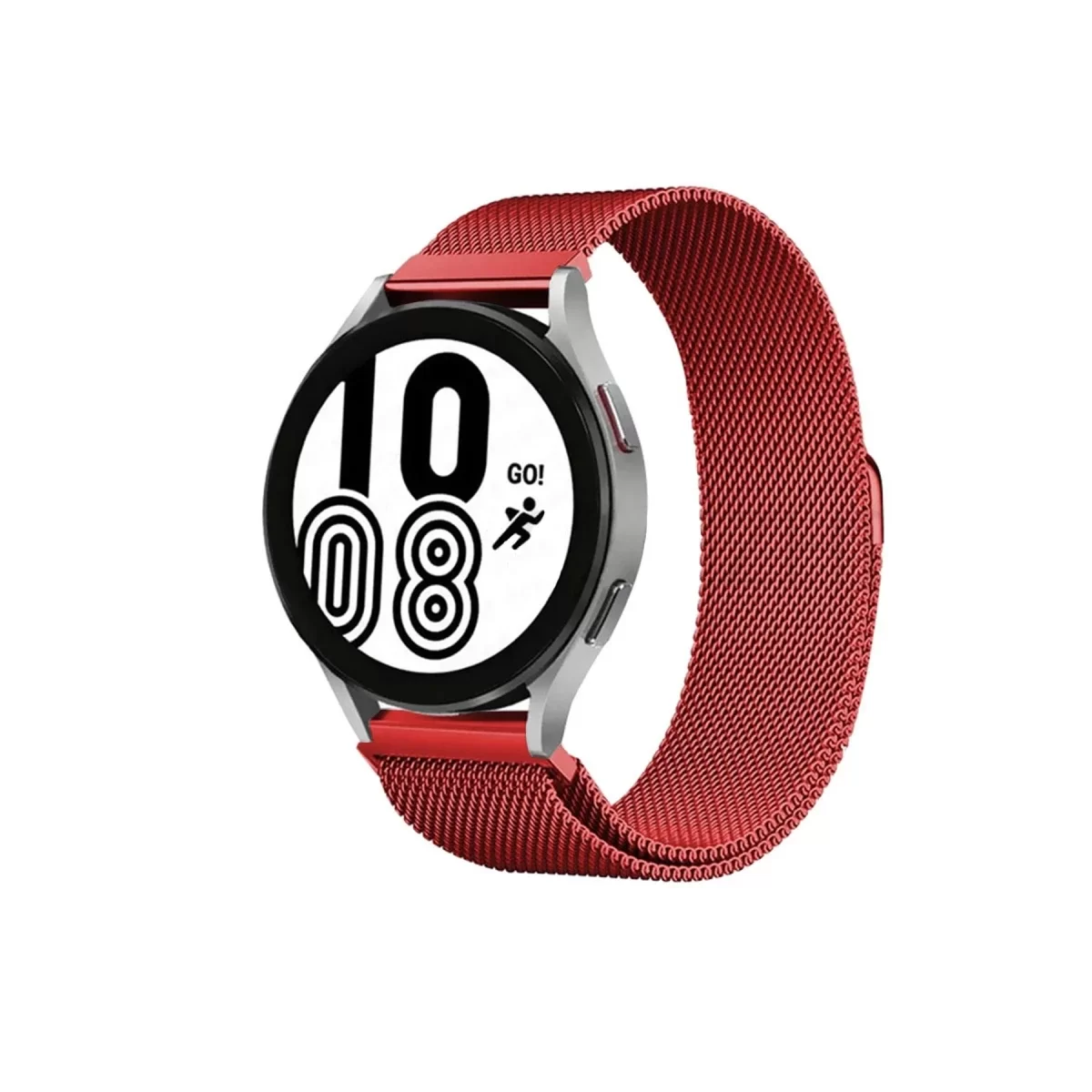 Newface Watch 20mm Metal Mıknatıslı Kordon - Kırmızı