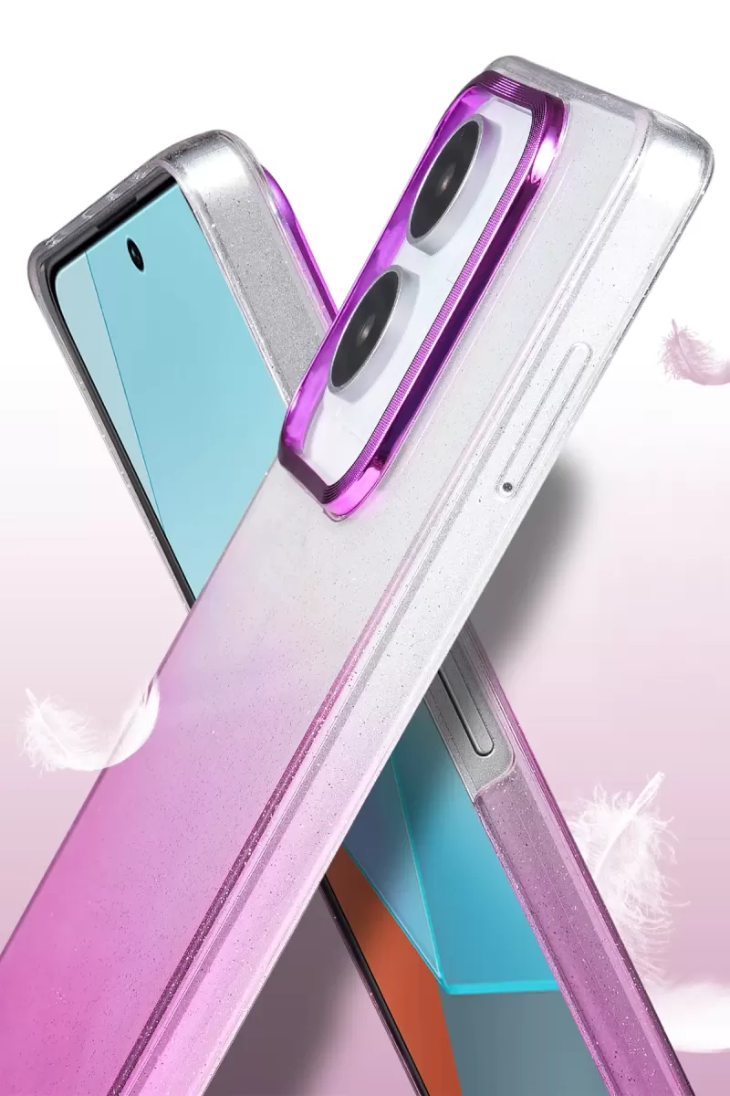 Newface Xiaomi Redmi Note 13 Pro 4G Glossy Kapak - Mavi