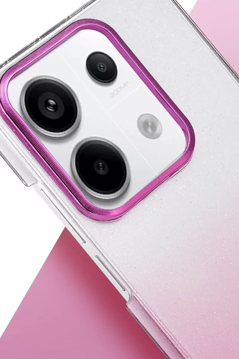 Newface Xiaomi Redmi Note 13 Pro 4G Glossy Kapak - Pembe