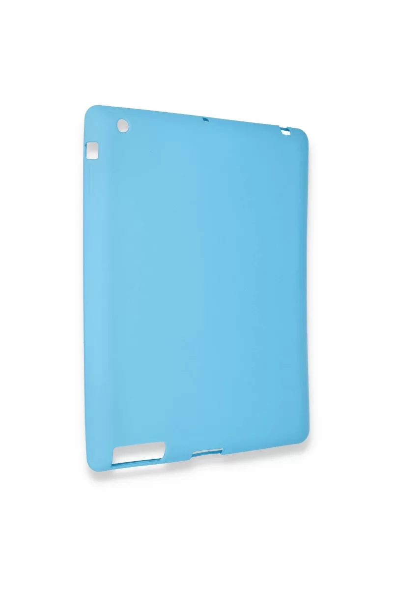 Newface Apple iPad 4 9.7 Kılıf Evo Tablet Silikon - Mavi