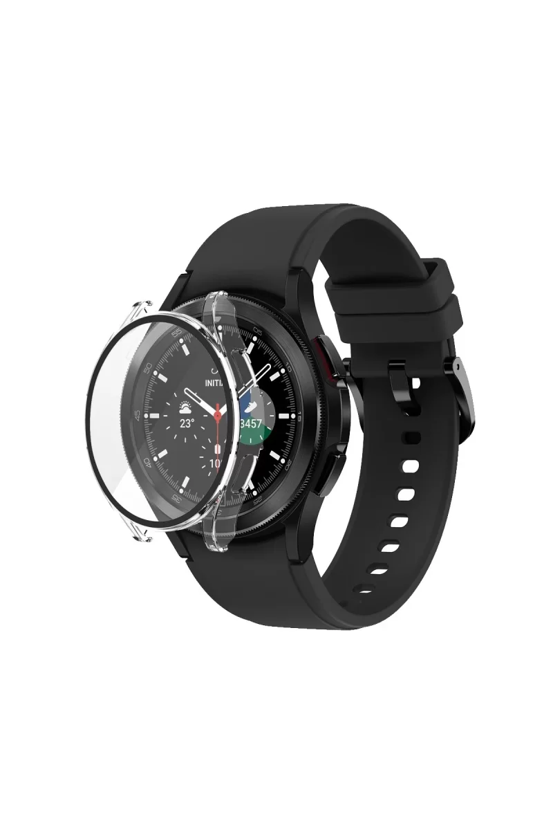 Newface Watch 5 44mm Wall Camlı Kasa Ekran Koruyucu - Şeffaf