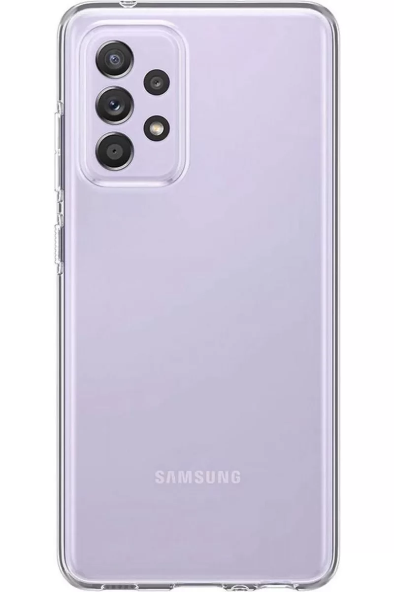 Newface Samsung Galaxy A72 Kılıf Lüx Şeffaf Silikon