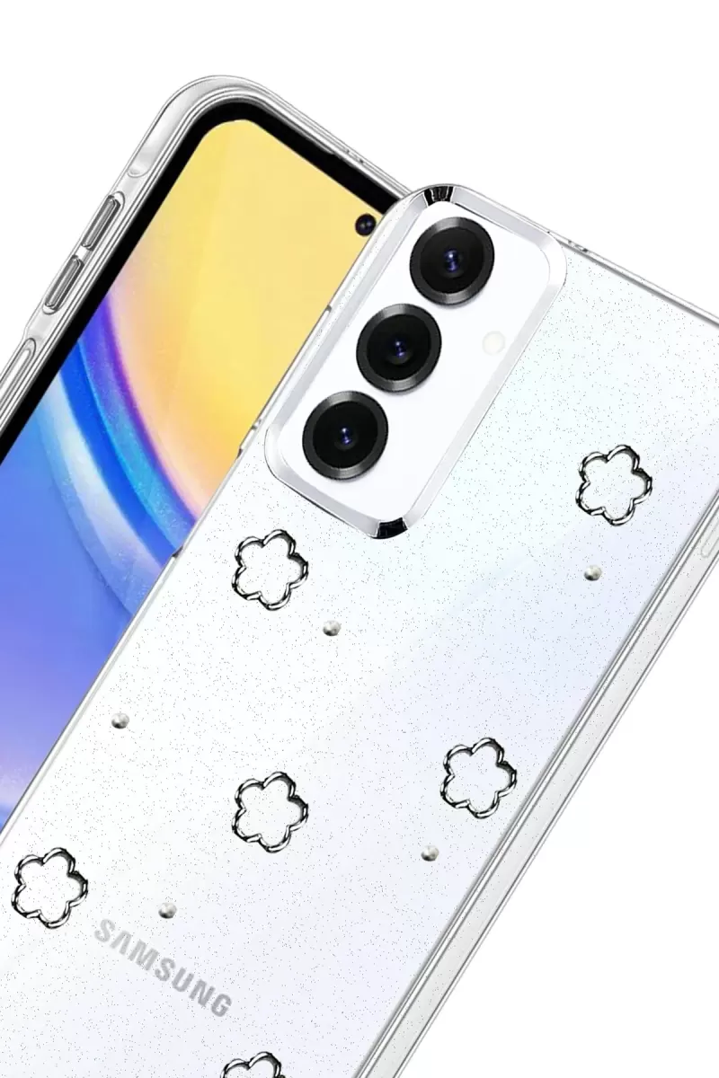 Newface Samsung Galaxy A24 4G Fiyonk Desenli Kapak - Desen 2