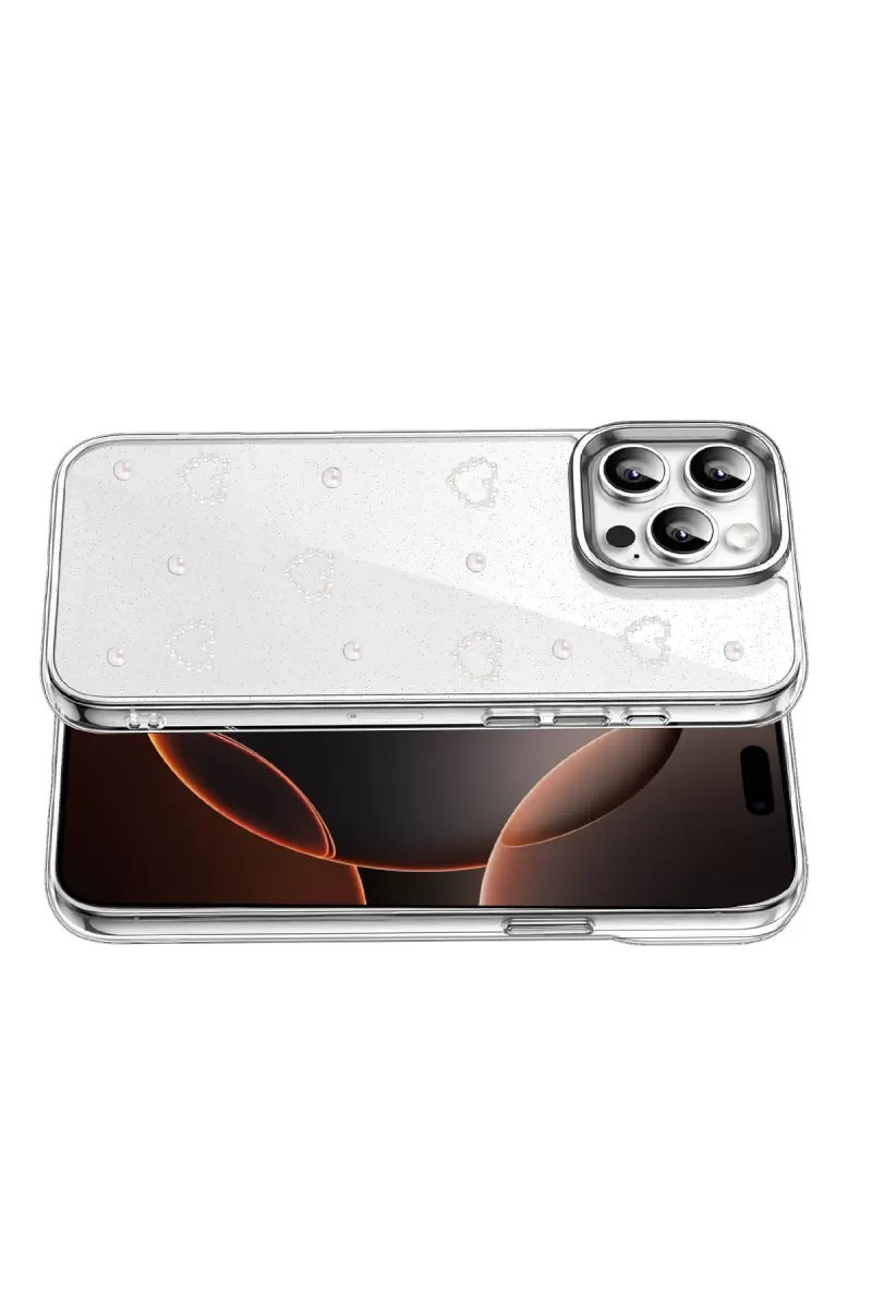 Newface Apple iPhone 15 Pro Fiyonk Desenli Kapak - Desen 10