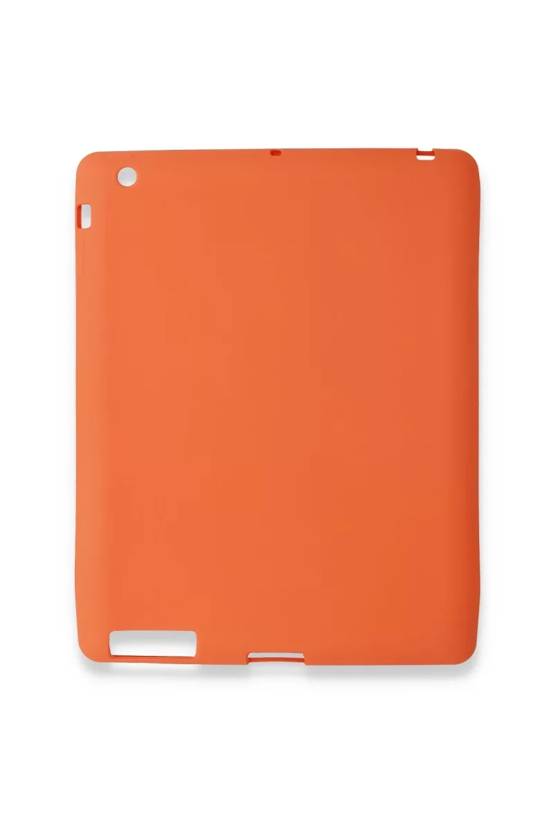 Newface Apple iPad 4 9.7 Kılıf Evo Tablet Silikon - Turuncu