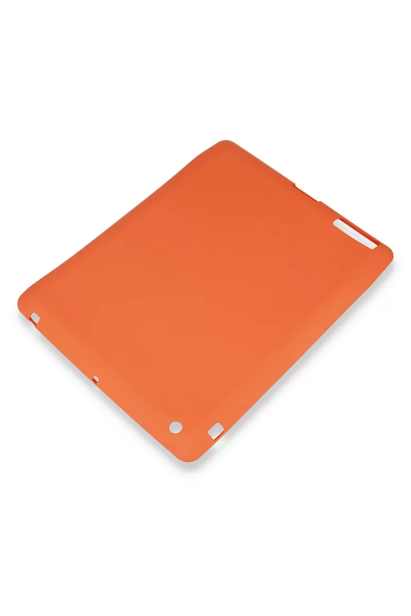 Newface Apple iPad 4 9.7 Kılıf Evo Tablet Silikon - Turuncu