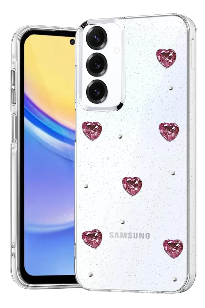 Newface Samsung Galaxy A24 4G Fiyonk Desenli Kapak - Desen 3