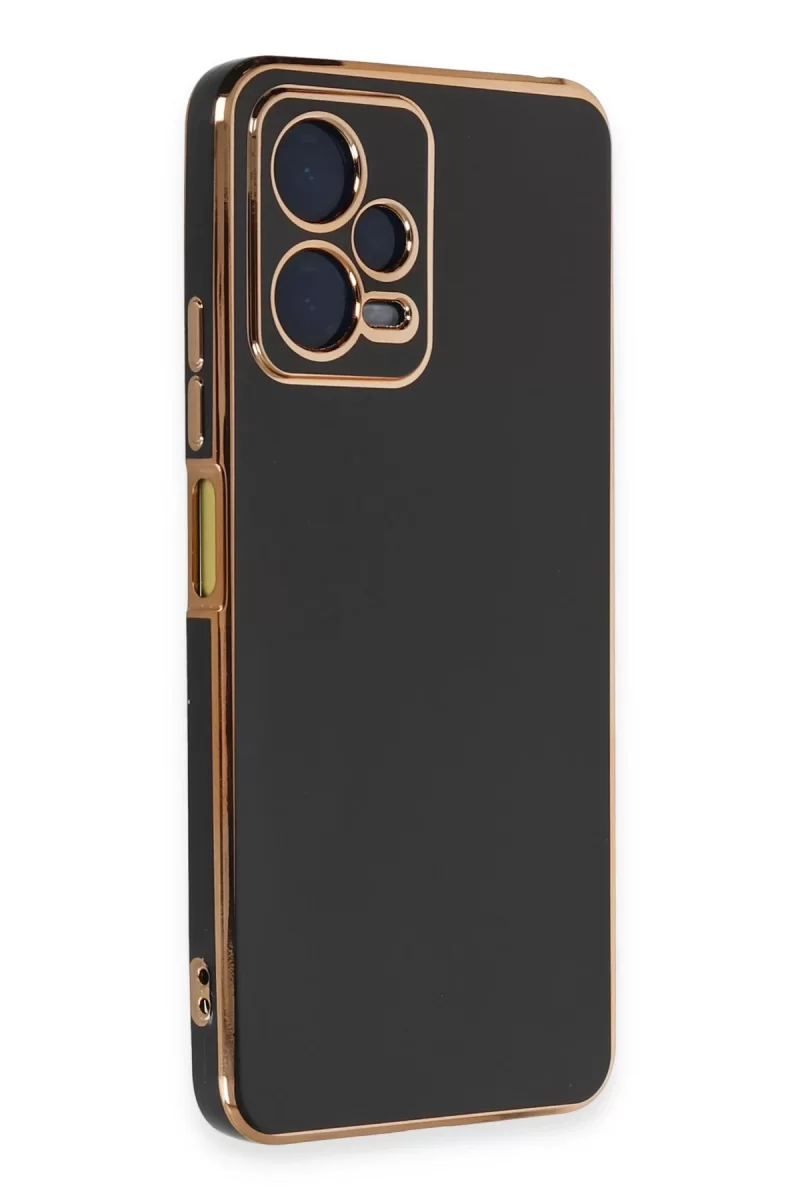 Newface Xiaomi Poco X5 5G Kılıf Volet Silikon - Siyah