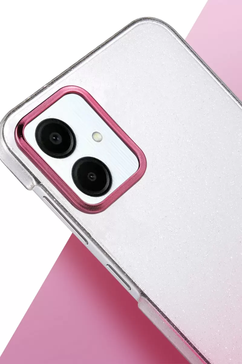 Newface Samsung Galaxy A06 Glossy Kapak - Pembe
