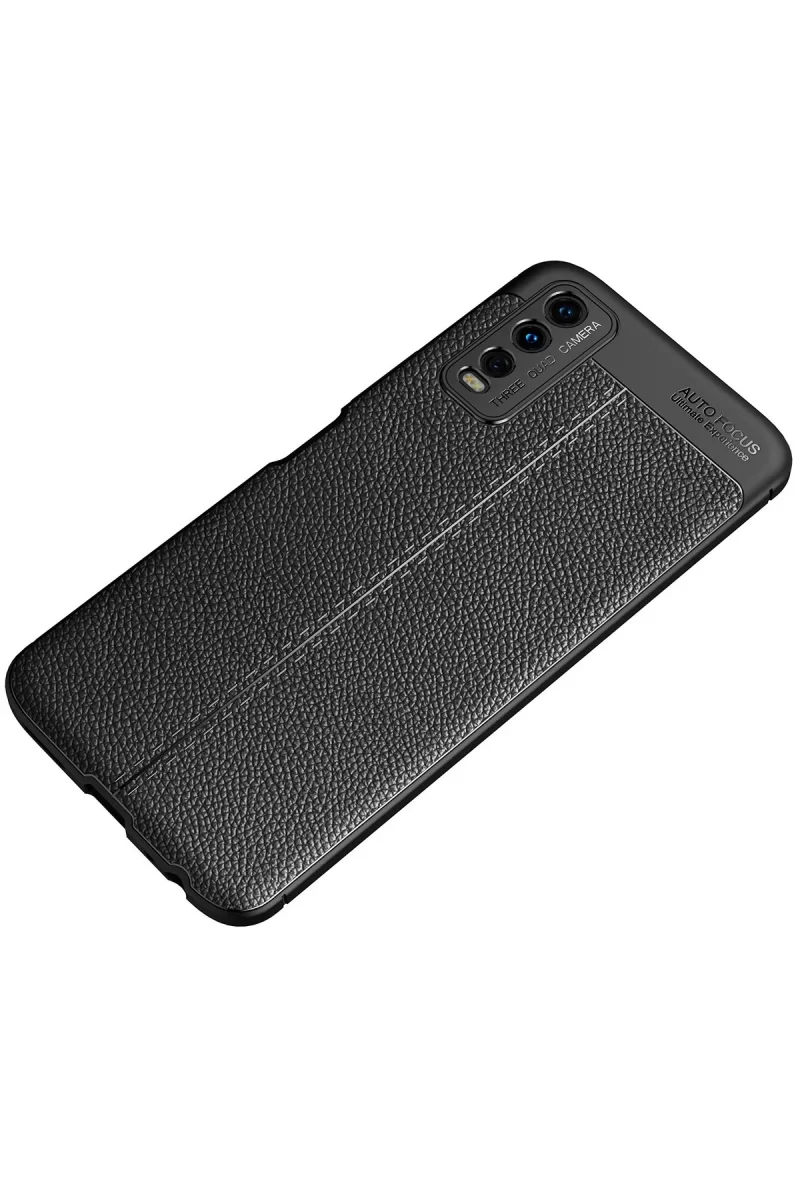 Newface Vivo Y11S Kılıf Auto Focus Kapak - Siyah