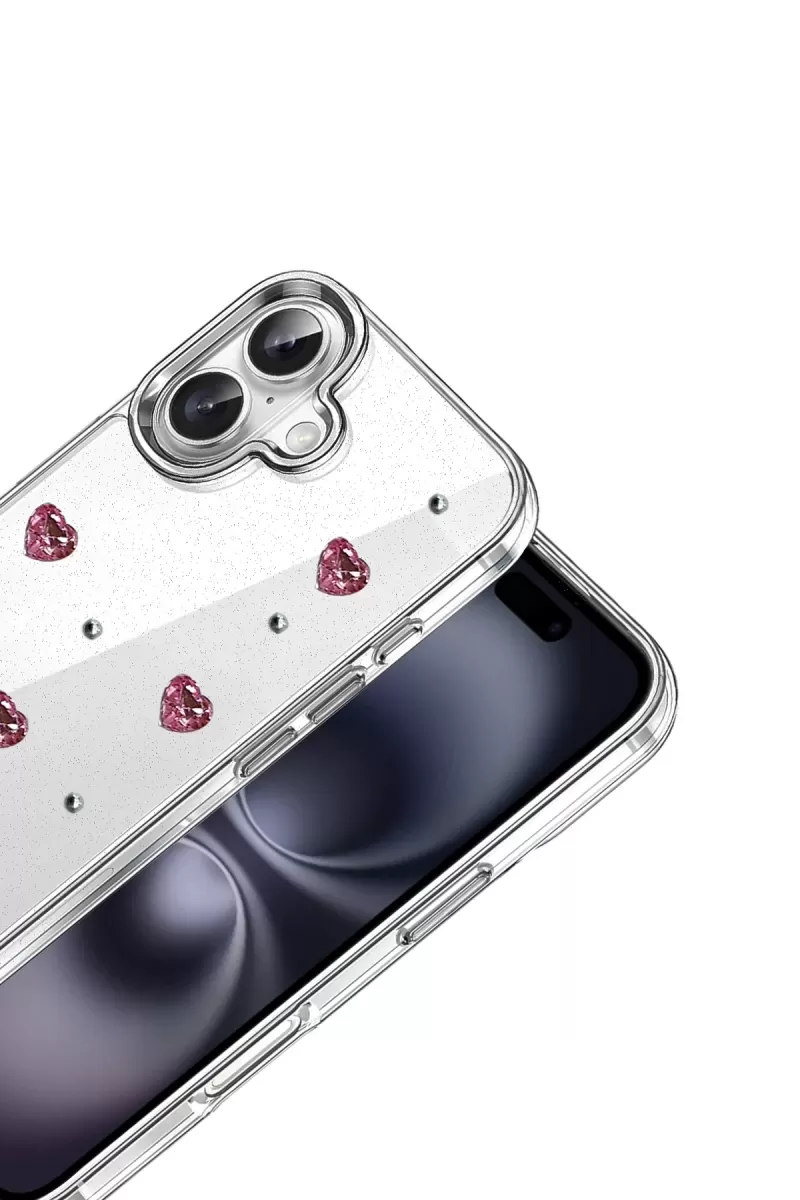 Newface Apple iPhone 16 Plus Fiyonk Desenli Kapak - Desen 3